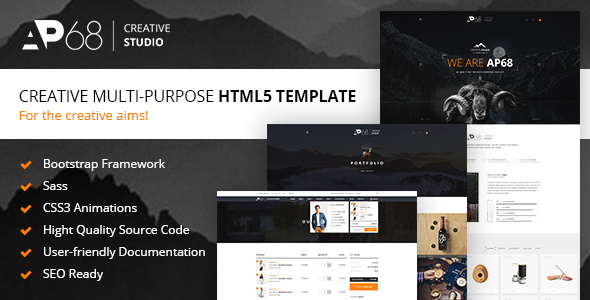 AP68 - Creative Multi-Purpose HTML5 Template