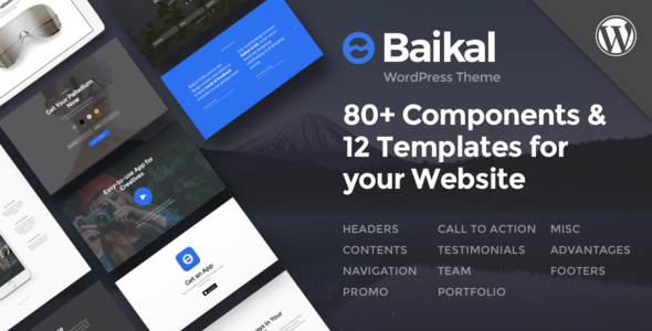 Baikal - Responsive Multi-Purpose WordPress Theme