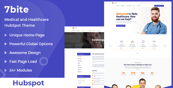 7bite | Medical and Healthcare HubSpot Theme