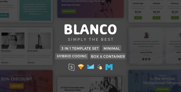 Blanco | Minimalist Template