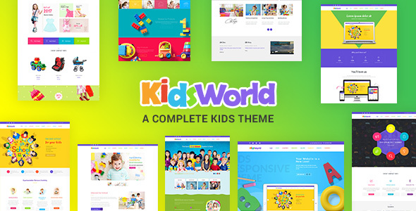 Children WordPress Theme - Kids Heaven