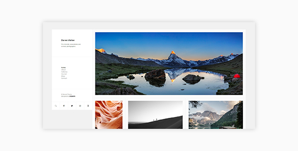 Darren - Photography & WooCommerce Compatible WordPress Theme