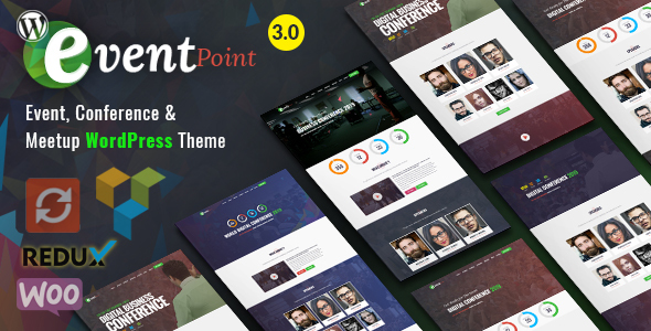 Conference & Meetup WordPress Theme, Event Point - Event