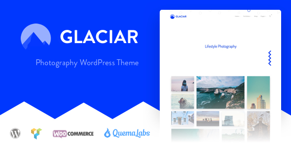 Glaciar - Photography WordPress Theme