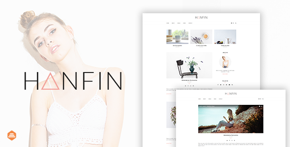 Hanfin - Personal & Clean Blog Template