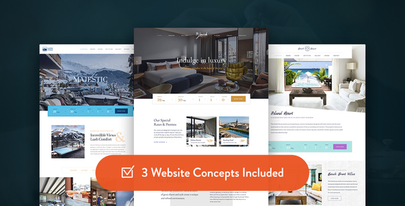 Haven - Hotel WordPress Theme