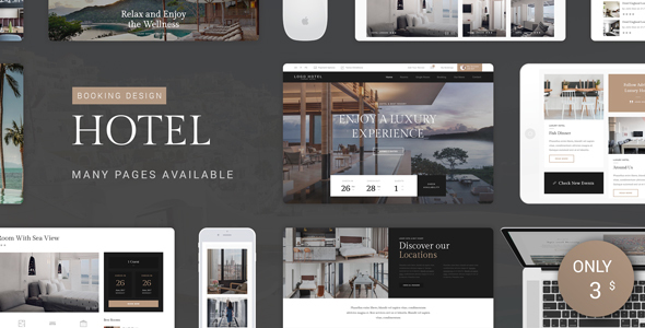 Hotel PSD Template