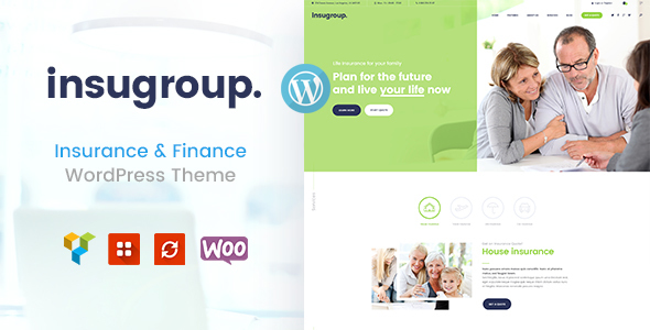 Insugroup | A Clean Insurance & Finance WordPress Theme