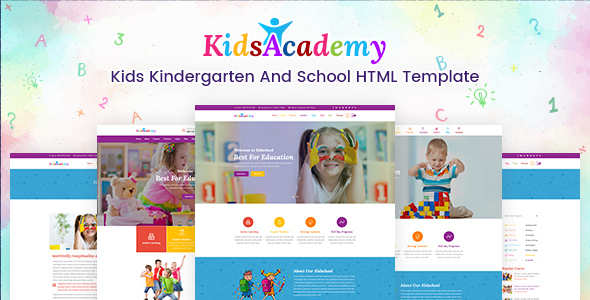 KidsAcademy -Kids Kindergarten & School HTML Template