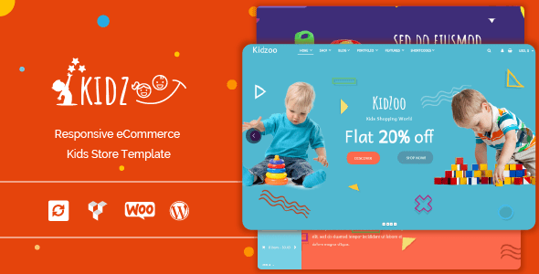 Kidzoo - Kids and Baby Store WordPress eCommerce Theme