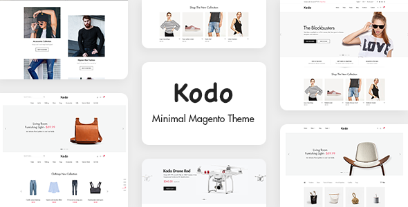 Kodo - Minimal Magento 2 Theme