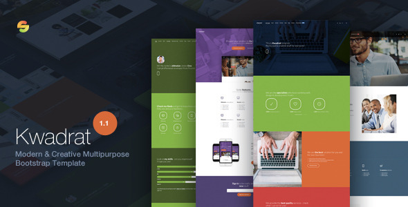 Kwadrat - Creative Multipurpose HTML5 Template