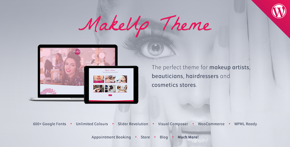 MakeUp | Beauty WordPress Theme