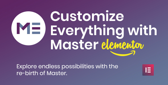 Master Creator - Minimal Elementor Theme