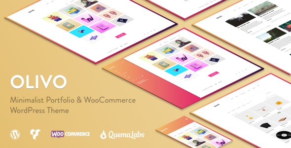 Olivo - Minimalist Portfolio & WooCommerce Theme