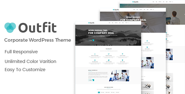Consultancy Corporate WordPress Theme, Outfit – Business