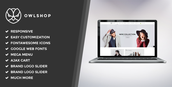 Owlshop - Minimalist Ecommerce Shopify Theme