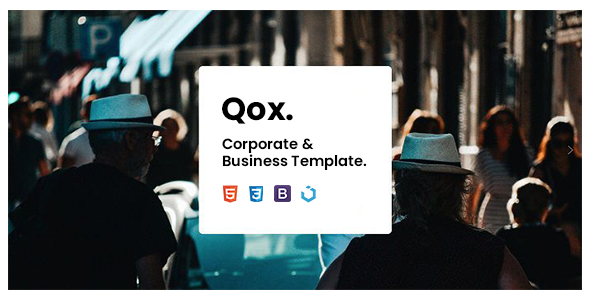 Qox — Corporate & Business Template