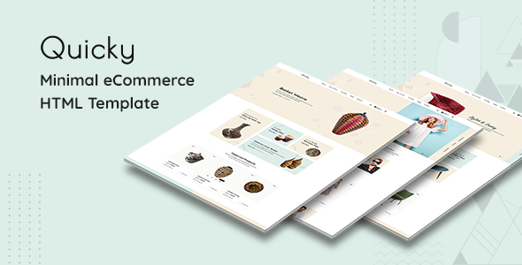 Quicky - Minimal eCommerce HTML Template