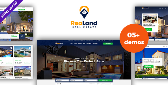 ReaLand - Real Estate HTML Template