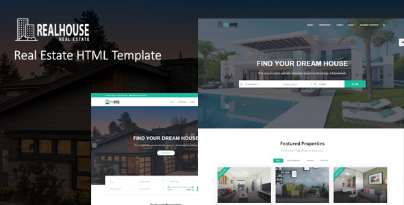 Real House - Real Estate HTML Template