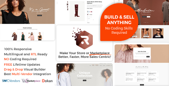 Rigid -  WooCommerce Theme for Enhanced Shops and Multi Vendor Marketplaces