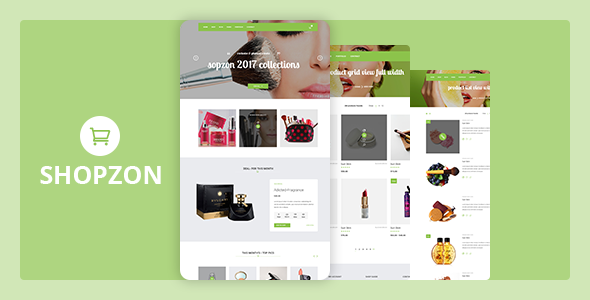 Shopzon - Cosmetic Store HTML Template