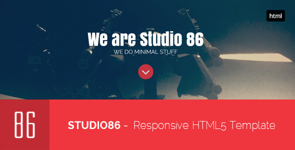 86Studio - Multi-Skin One Page HTML Template