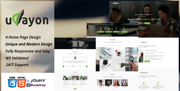 Udayon - Onepager Multipurpose Parallax Template