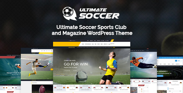 Ultimate Soccer News Magazine WordPress Theme - Sports Club