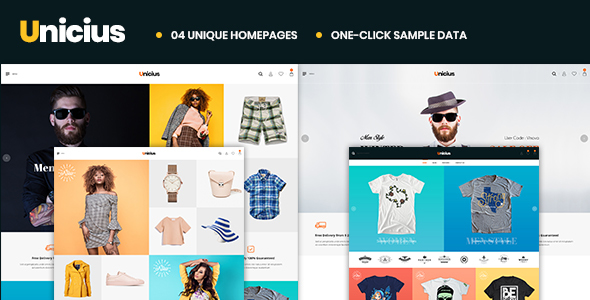 Clothing & Accessories PrestaShop 1.7 Theme, Unicius – Fashion