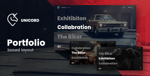 Unicord | Creative Portfolio for Freelancers & Agencies Joomla Template