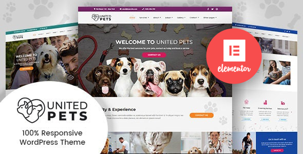 United Pets - Pet Shop & Veterinary WordPress Theme