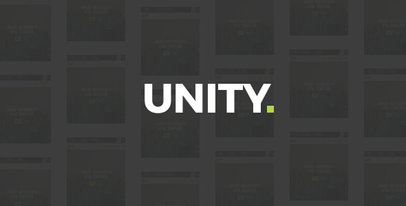 Unity - Agency HTML Template