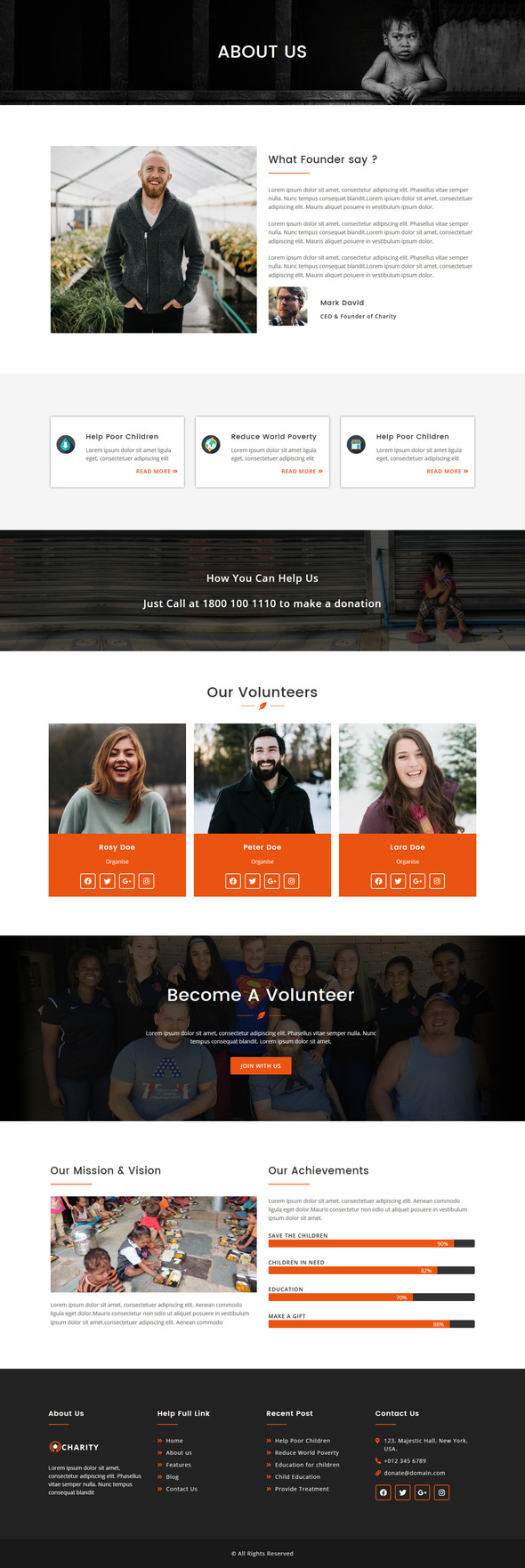 Uplift - Charity Template Kit