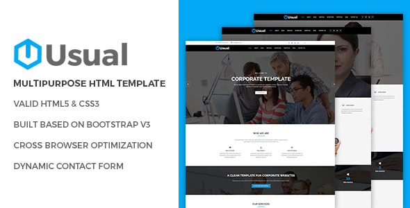 Usual - Corporate Business HTML5 Template