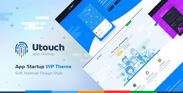 Utouch Startup - Multi-Purpose Business and Digital Technology WordPress Theme