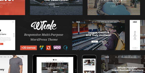 Whole - Creative Multi-Purpose WordPress Theme