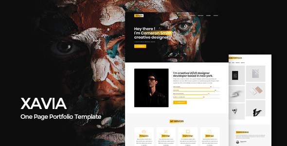 Xavia || Portfolio HTML Template