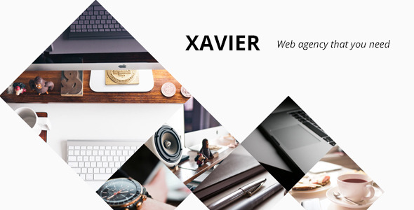 Xavier - Portfolio and Agency WordPress theme