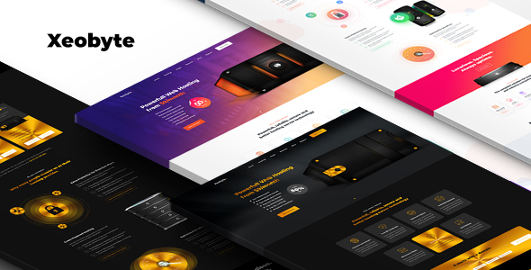 Xeobyte - The Hosting PSD Web Template