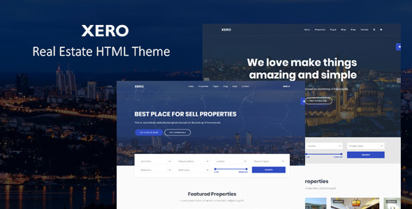 Xero - Real Estate HTML Template