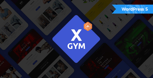 X-Gym - Fitness & Sports WordPress Theme