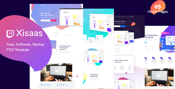 Software, Xisaas - Landing Page for Saas