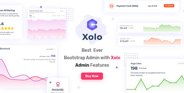 Xolo - Responsive Admin Dashboard Template