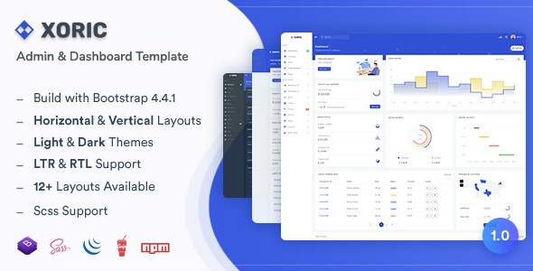 Xoric - Admin & Dashboard Template