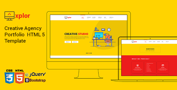 Xplor - Creative Agency Portfolio HTML Template