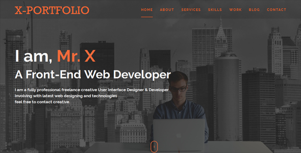 X-Portfolio HTML-5 Responsive Template