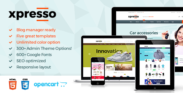 Xpresso - Responsive Multipurpose Opencart Theme