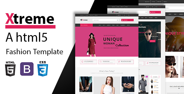 Xtreme - Fashion eCommerce HTML5 Template